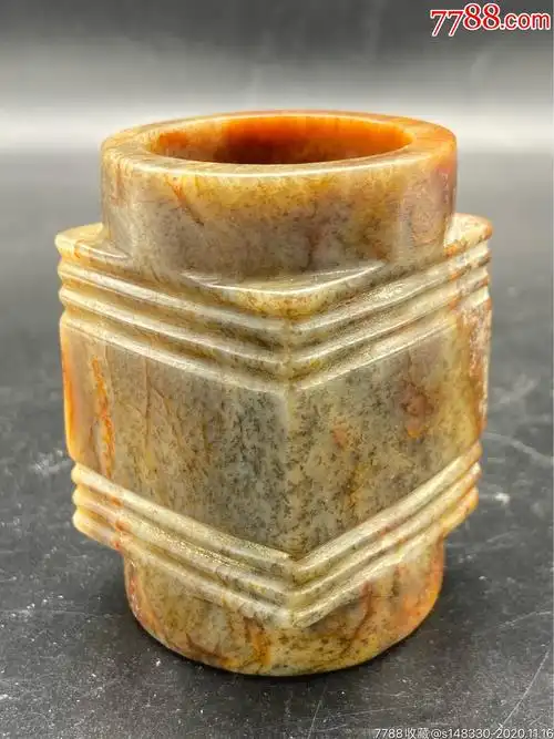 高古玉琮齐家文化