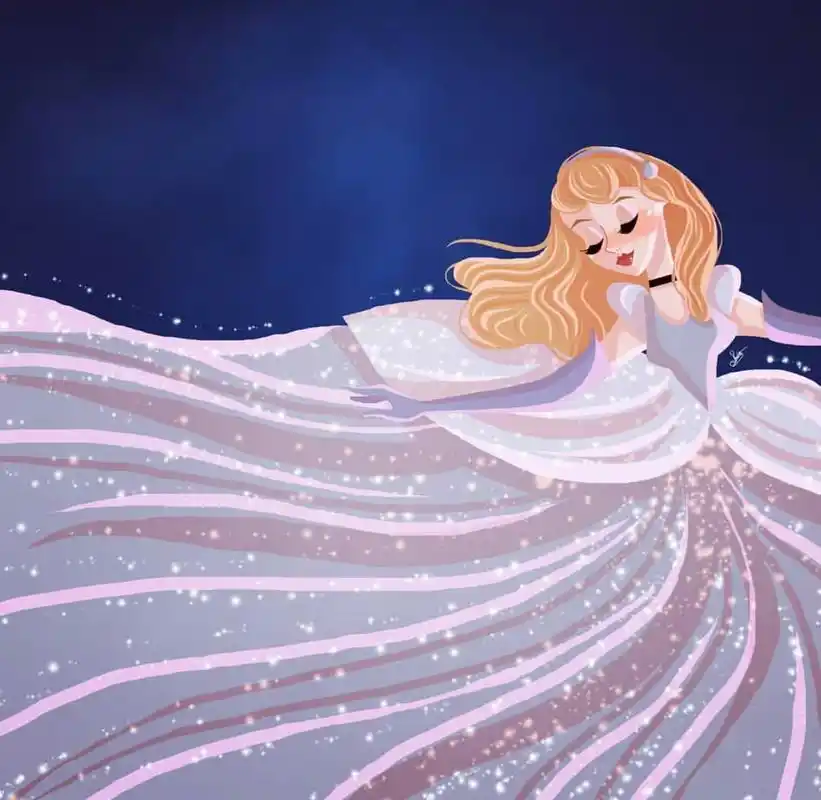 迪士尼公主的"抢镜裙子",茉莉公主很妖娆,小美人鱼裙摆像大海