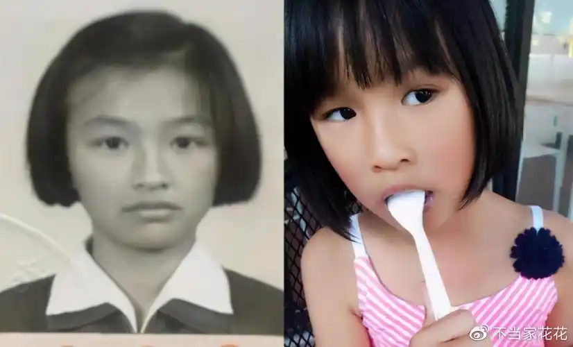 这些评论明显都是在批评林家菱样貌确实不及妈妈,从两人年龄相仿的