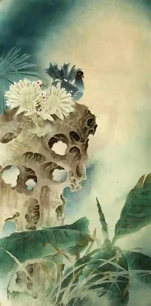 形色水墨各有千秋樊萍工笔花鸟画