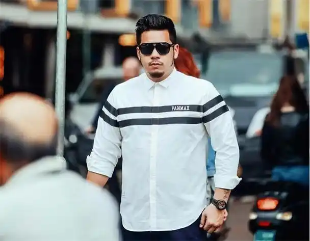 「矮胖男士服装搭配图片」-多多知识网