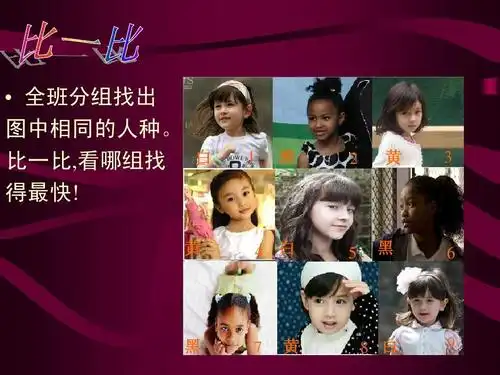 湘教版七年级地理上册_世界的人种精品课件ppt