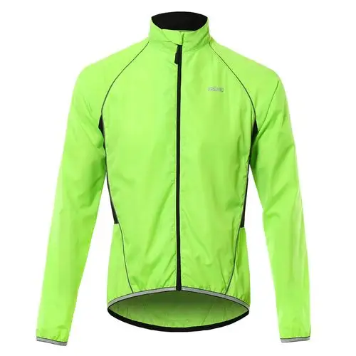 men reflective cycling jackets women breathable wate