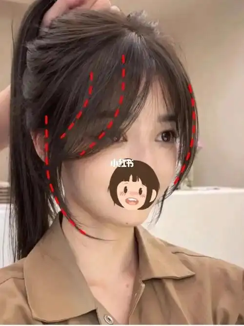 好显脸小的刘海!剪到我心坎里了去了