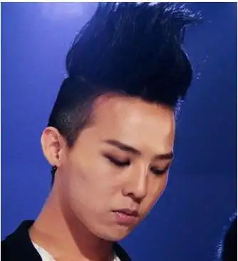 权志龙莫西干式子弹头飞机头