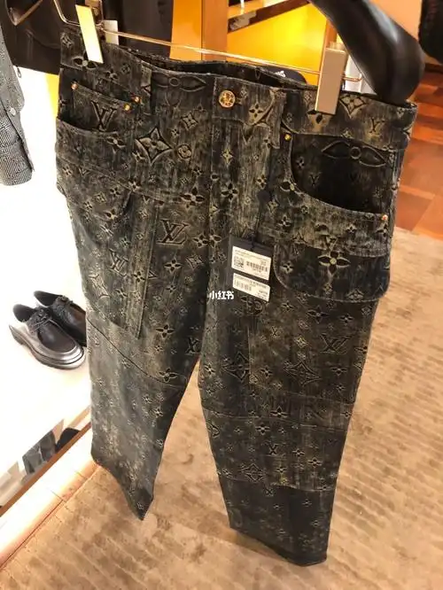 lv 新款牛仔裤!