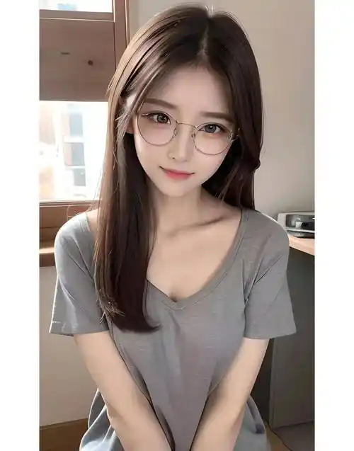 ai美颜|戴眼镜的妹子酷似斯文_女孩_感觉_女生