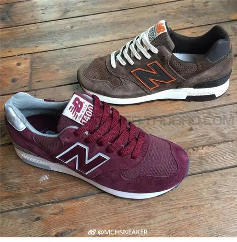 newbalancenb美产1400系列深棕色男女复古运动跑步鞋