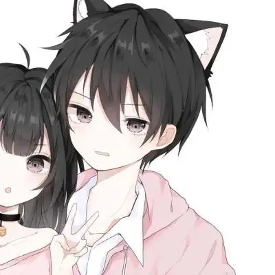 二人专用cp头像情侣好看动漫76张