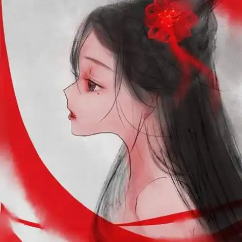 古风女生冷艳霸气头像你用一纸画笔惊艳吾之须臾