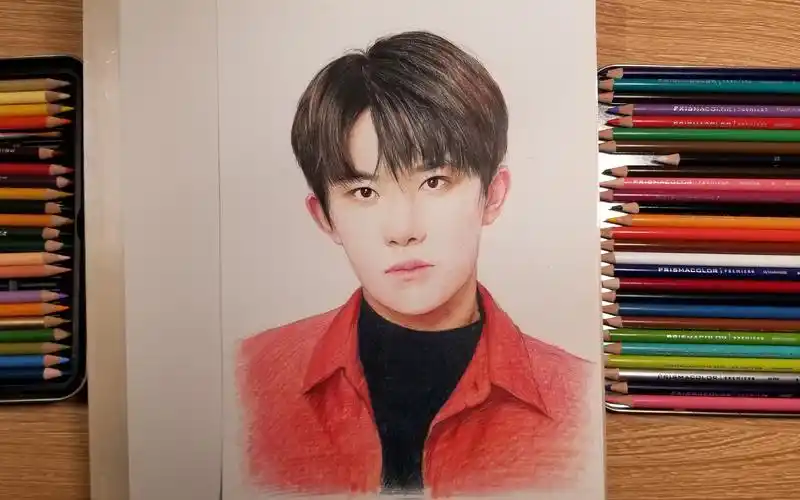 【彩铅】易烊千玺20岁生日快乐