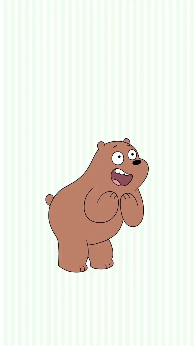 三只贱贱熊可爱卡通手机壁纸图片