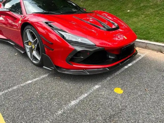 法拉利f8改装碳纤维包围前后唇侧裙尾翼