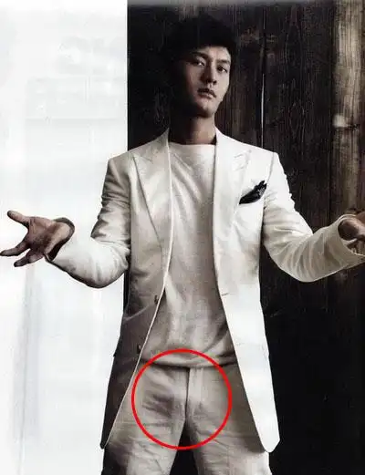 见美女起色心 男星情不自禁激凸