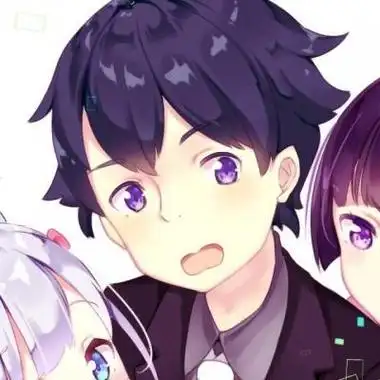 三个人一起用的情头两男一女高清动漫版的三人专用情头图片情侣头像