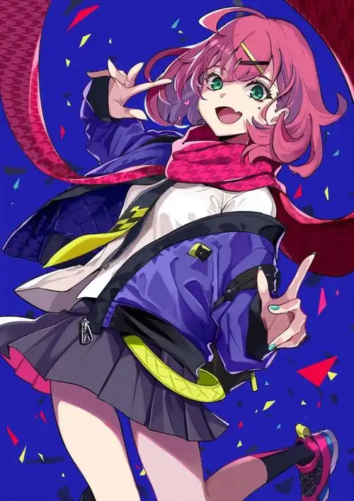 冷酷个性动漫女生壁纸,帅气个性动漫女生图片