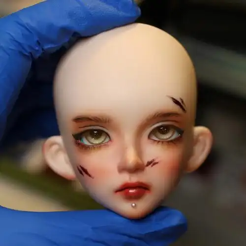 bjd妆面   #bjd接妆  #bjd成本妆接妆  #大人也要玩玩具  #bjd娃娃