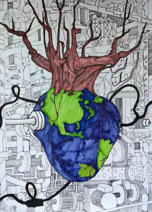 儿童组三等奖《和谐之美》