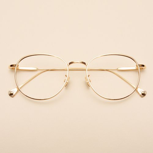 复古近视镜架眼睛丝边圆框眼金丝边文艺圆形圆脸眼镜架