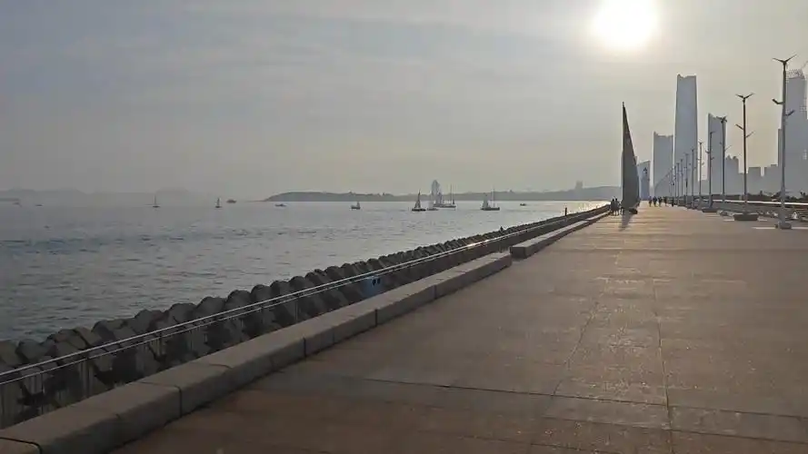 旅游vlog:青岛情人坝