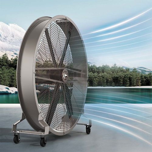 移动大型工业风扇
