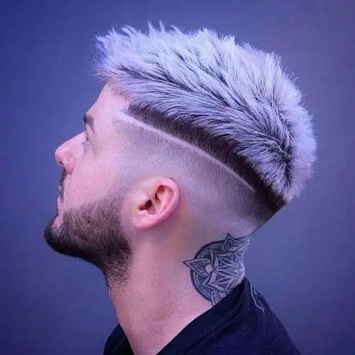 头发侧面刮图案最帅的,男生头发侧面刮图案-图片大观-奇异网