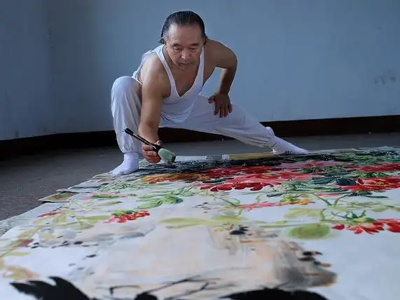 画家安震的个人展示页