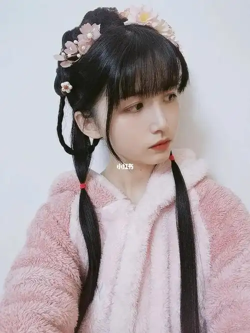 汉服发型无发包