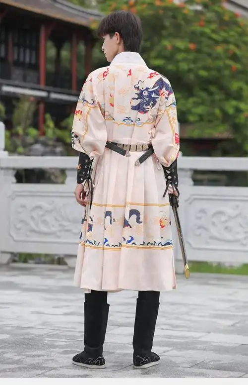 明朝锦衣卫飞鱼服绣春刀汉服男古装明制男装太监侍卫服衣服男中国风b