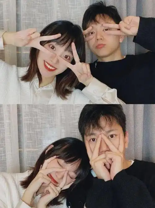 超多情侣手势自拍参考,收好~ 万一用得上呢