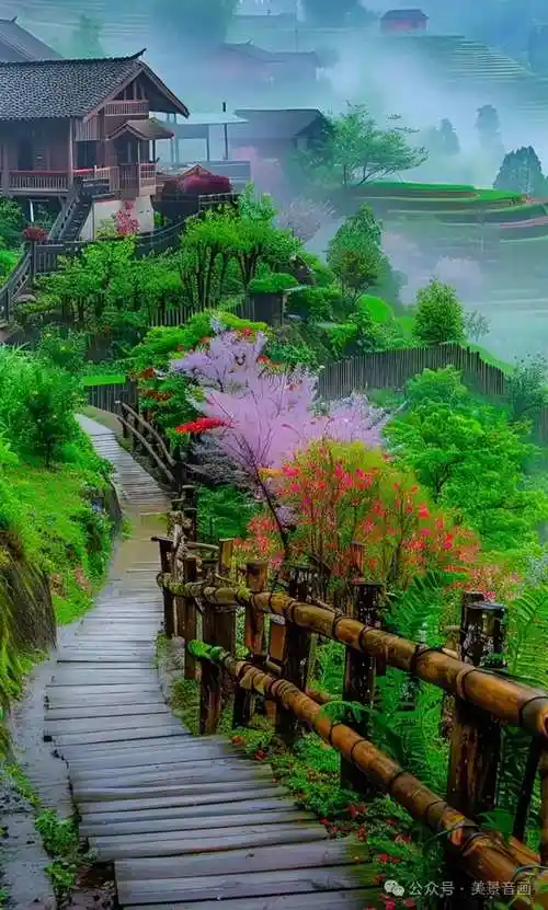 春雨后的江南美景,惊艳如画,美到了极致!