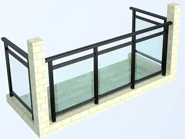 玻璃护栏_铝合金护栏_山东顺达铝业有限公司_铝合金护栏_玻璃护栏