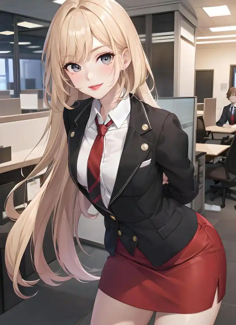 美丽成熟又不失可爱[开心] #二次元# #美女# #制服控# #动漫壁纸