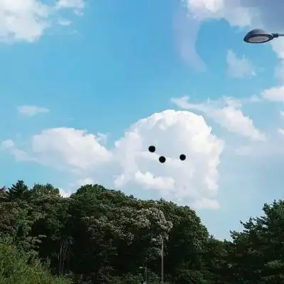 可爱天空云朵图 你来人间一趟 要_微信头像_我要个性网