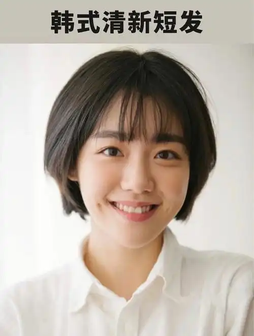 一些[okr]苏周妍这款短发的优势在于打造了一个"头包脸"的发型轮廓视
