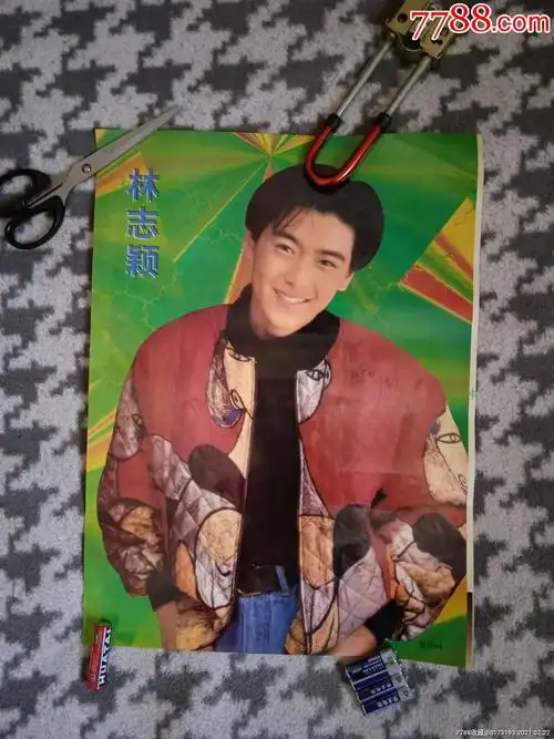 2000年/林志颖/明星海报/一张/有些折痕,瑕疵