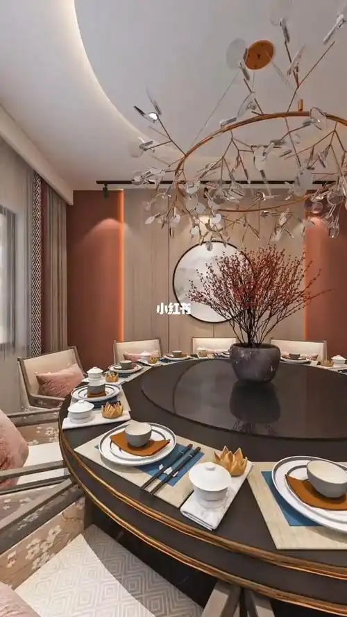 酒店餐厅包间效果图