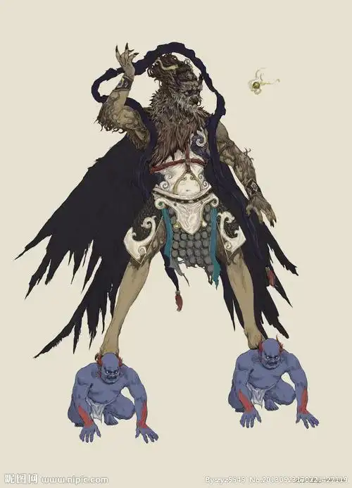 鬼王角色设定设计图__其他_动漫动画_设计图库_昵图网nipic.com