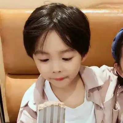 超甜可爱呆萌小孩情侣头像萌萌哒