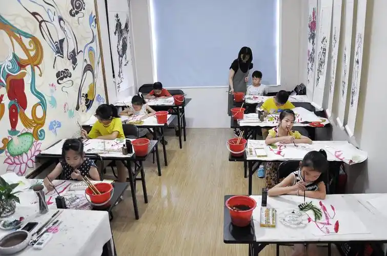 苏州少儿国画价格_少儿美术培训哪家好_苏州三人行培训-淘学培训