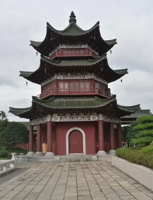 江西九江浔阳楼及东林寺