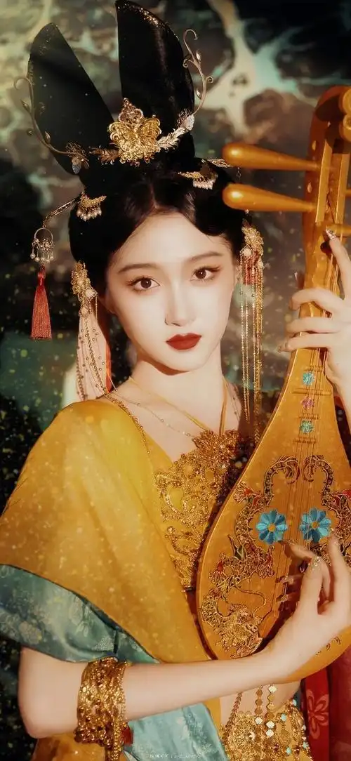 关晓彤的古装造型不仅展现了她独特的气质,更在细节之处彰显了她的