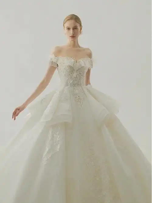 邂逅童话极具梦幻的婚纱03人间白月光