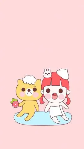 素材 欧美 日韩 平铺 插画 个性 背景 原图 无水印 锁屏 原图 壁纸