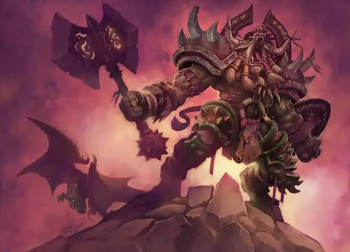 快来选壁纸吧 魔兽卡牌高清原画大赏(9)魔兽世界-5.