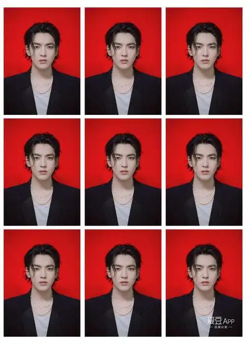 饭制吴亦凡证件照合集:剑眉星目英气逼人!