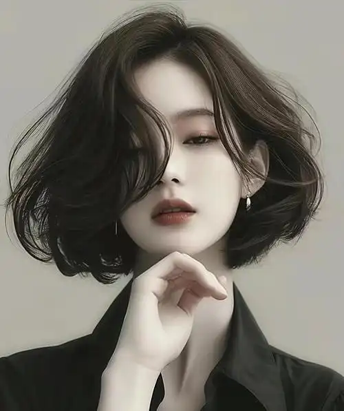 最具女人味的短发,波波头大卷真耐看,看完都想试一试|发型|脸型|妆容