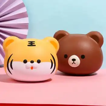 小黄鸭慢回弹解压神器小玩具儿童女友礼物减压捏捏乐海绵发泄猪小脑虎