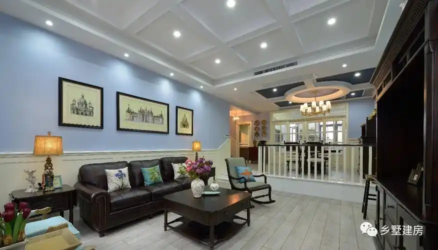 农村建房的首选二层小别墅挑高客厅车库美观实用接地气
