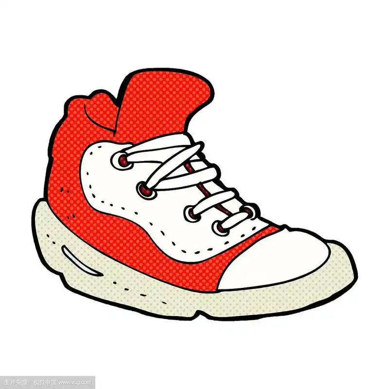 漫画卡通运动鞋